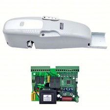 ELEKTROMECHANISCHER ROCKET ANTRIEB Für GARAGENTORE 230V Mit Steuerzentrale