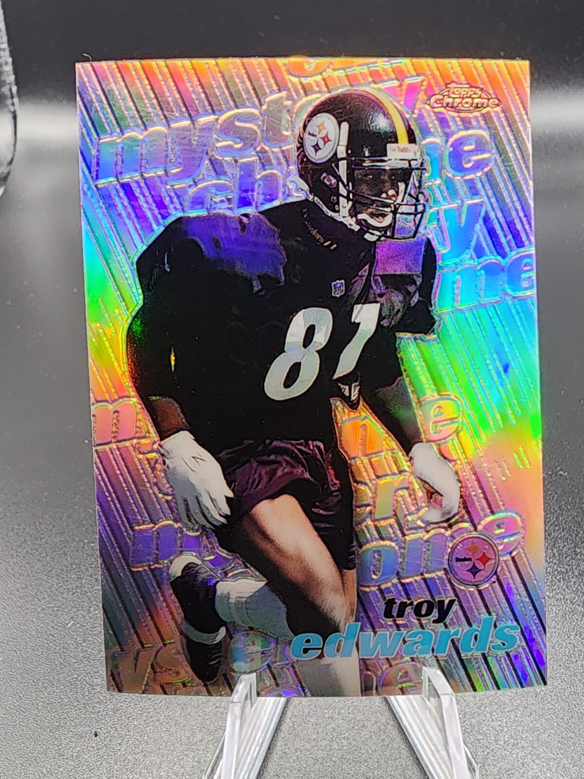 Troy Edwards Topps Mystery Chrome #M20 Refractor