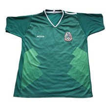 Mexico Soccer Jersey by Remini Mediana Short Sleeve Men's Size Medium Green