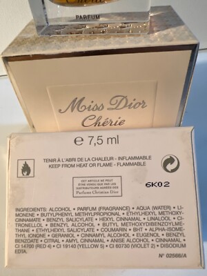 Miss Dior Cherie Parfum Extrait | eBay