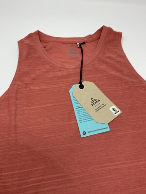 #ad #ad PrAna Tank Top Women Size 1X Northstar Tank Plus Rouge $22.99