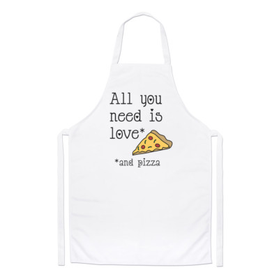 Tablier Humoristique "Hérisson Wanna Étreinte Chef" - Blanc, 100% Polyester, Neuf Avec étiquettes