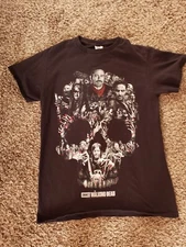 AMC The Walking Dead Neman Skull Graphic T-Shirt  Men’s Small Delta Tag