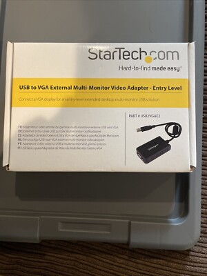StarTechcom (USB2VGAE2) 16 MB SDRAM USB 2.0 Graphics adapter