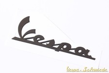 Schriftzug "Vespa" - Schwarz Matt - Zum Kleben / Seite links - GTS Sprint Emblem