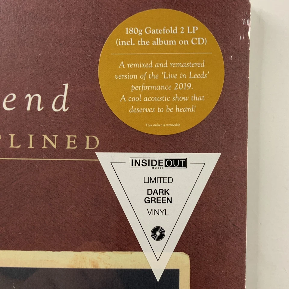 Devin Townsend - Acoustically Inclined Live In Leeds 2LP, Green Vinyl LTD ED 250 - Imagem 3 de 4