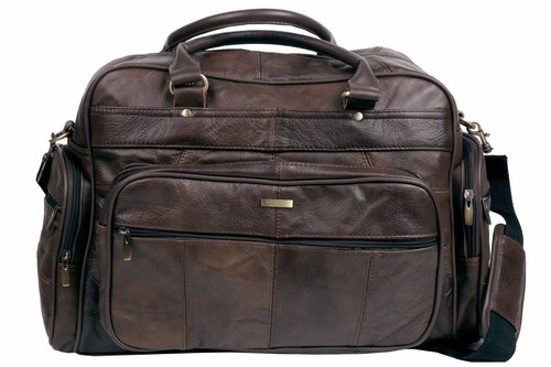 Bolsa de Viaje de Lujo para Hombre de Cuero Bolsa De Viaje Gimnasio Bolsa  Deporte Damas Bolsón para equipaje de vuelo | eBay