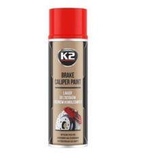 Image of Brake Caliper RED High Gloss Heat 260°C Resistant Paint Spray 400ml K2-L346CE