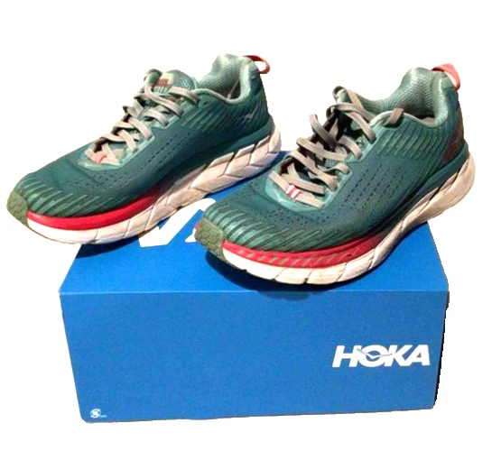 Scarpe da ginnastica HOKA One One Clifton 5 tennis corsa donna misura 7 5
