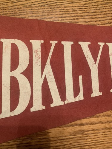 Vintage Authentic 1940s Brooklyn Dodgers 26" Pennant. VG condition. - Picture 5 of 12