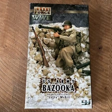 @ BBI ELITE FORCE 1/6 WWII US ARMY BAZOOKA LEFTY MCGILL 21270 NIB
