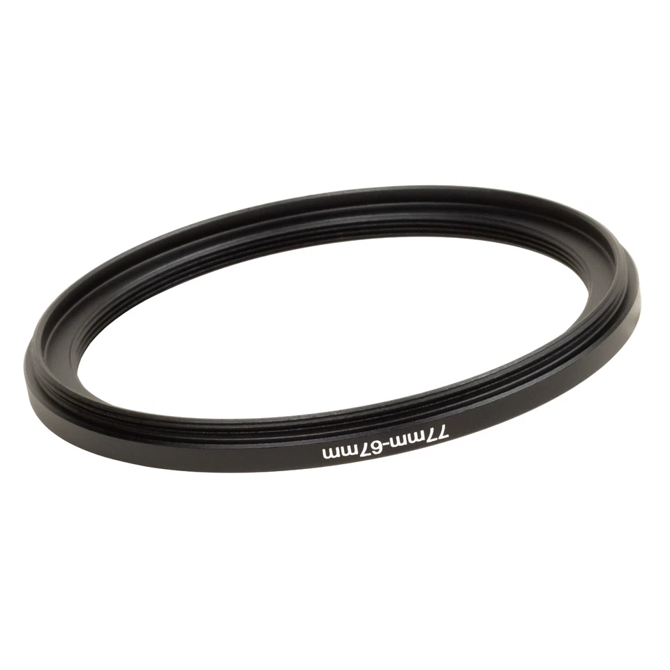 77mm to 67mm 77-67 Stepping Step Down Filter Ring Adapter 77mm-67mm - Image 2 of 2