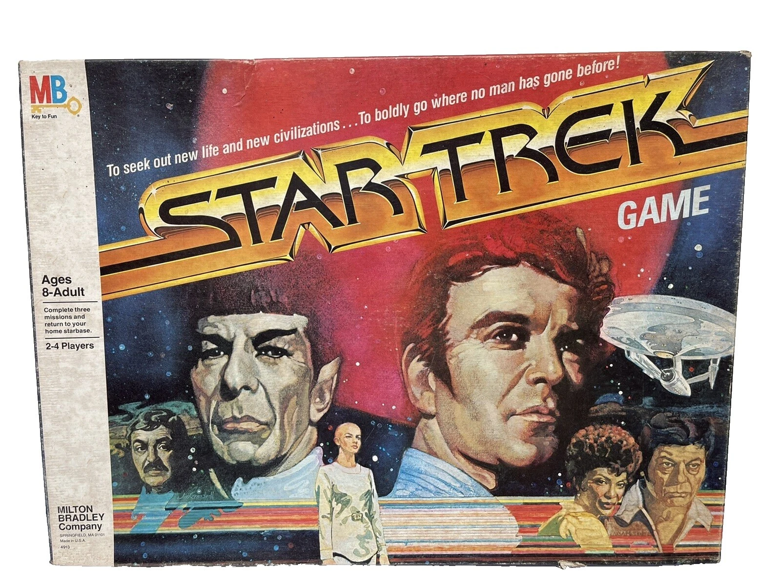 Los jugadores Milton Bradley Star Trek 2 Juegos de mesa y tradicionales