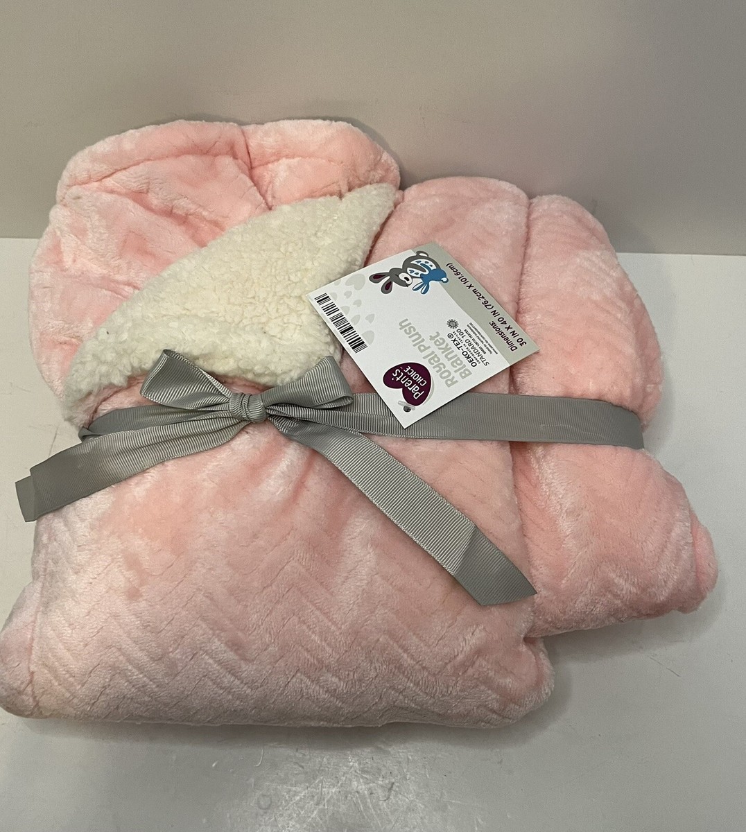 Pink Butterfly Blanket Parents Choice Plush Baby Blanket PARENTS