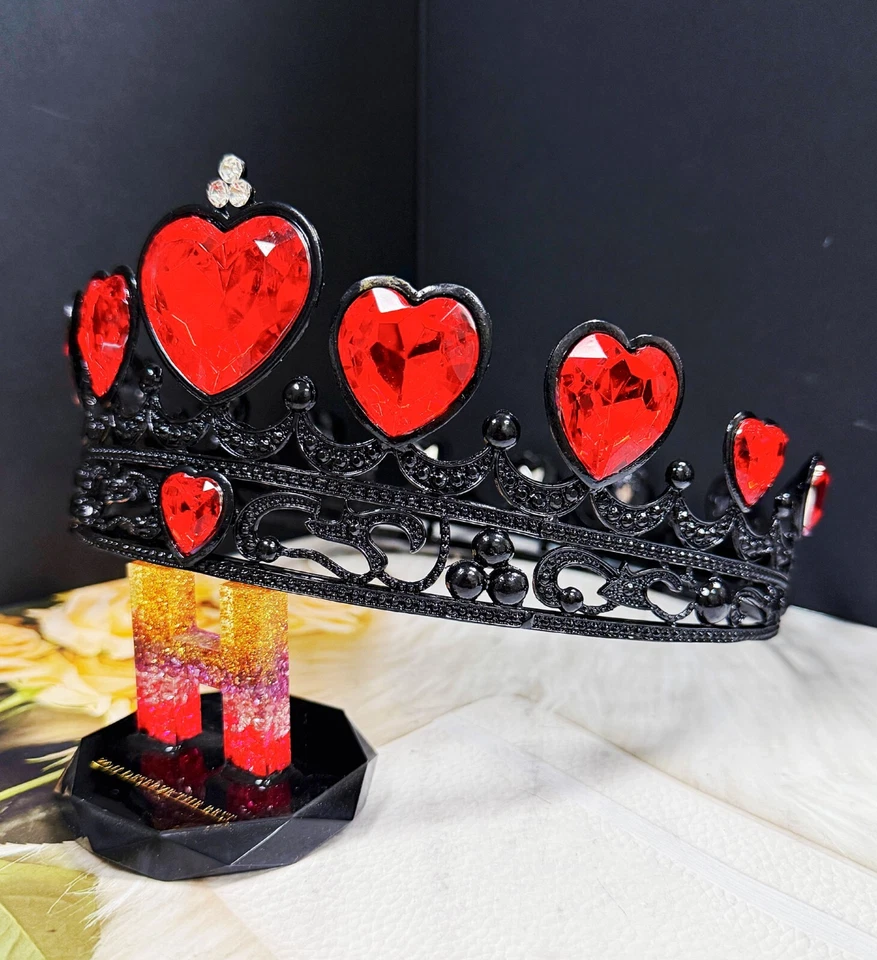 哥特式心冠,文艺复兴王冠,邪恶女神皇冠,服装头饰 — 第 4/4 张图片