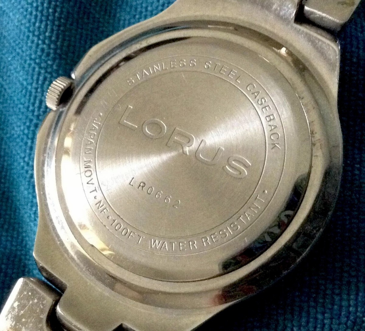 Mens LORUS SPORTS WATCH*Japan Movt*Stainless Steel*LR0662*For