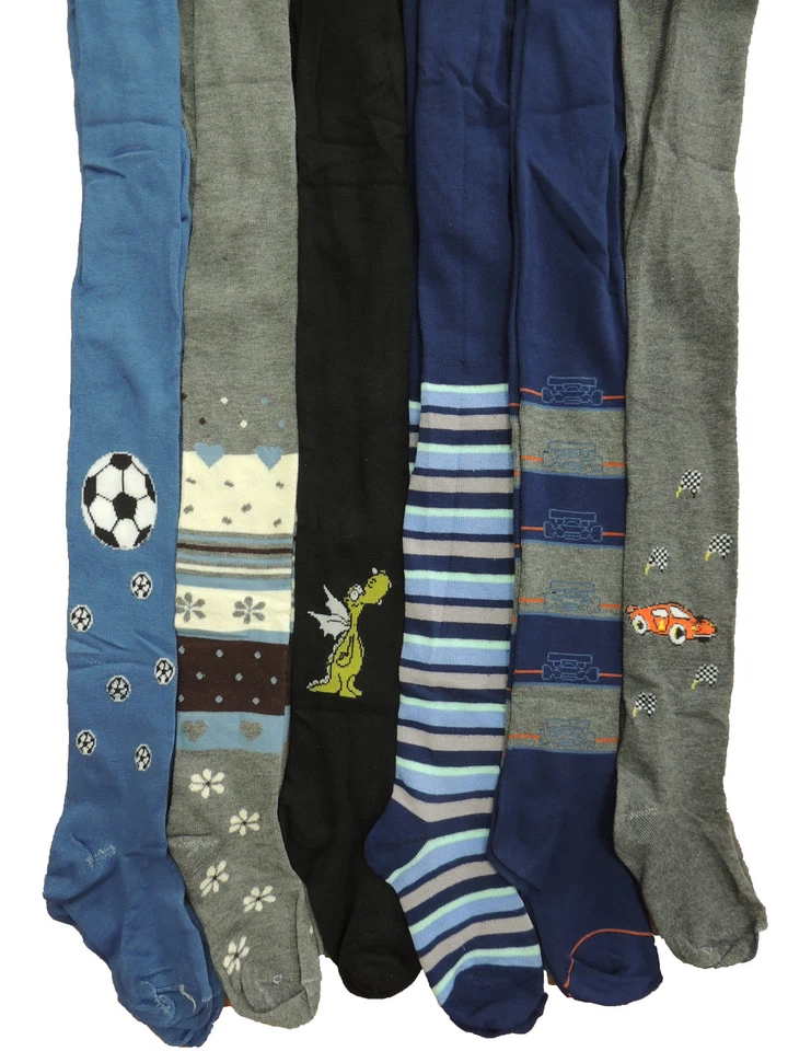 4er Pack Kinder Jungen Strumpfhosen Größe 80 92 98 104 110 116 122 Strumpfhose