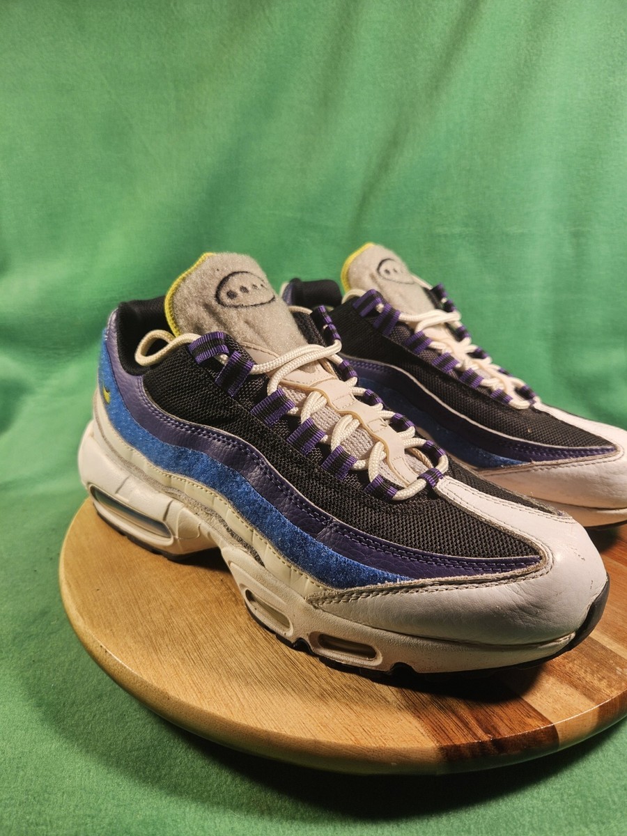 Nike Air Max 95 Kaomoji Men's DD9600-100 White/Black/Signal Nike Air Max 95 Kaomoji Men's DD9600-100 White/Black/Signal