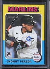 2024 Topps Heritage #719 Jhonny Pereda HIGH NUMBER RC