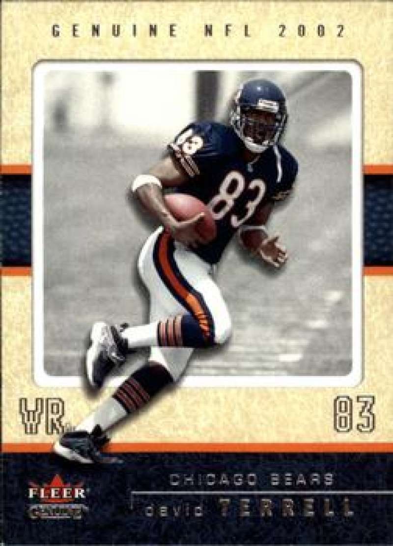 2002 Fleer Genuine NFL Football Trading Cards Pick From List