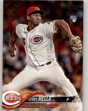 2018 Topps Keury Mella Rookie #596 RC Cincinnati Reds