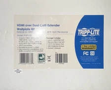 Tripp Lite P167-000 HDMI Over Dual Cat5/Cat6 Extender Wallplate Kit
