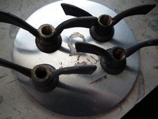 Nostalgie Fahrradteile 4x Flügelmutter für ...