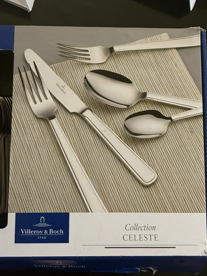开箱 - Villeroy & Boch 60 件不锈钢餐具套装 | Celeste — 第 3/4 张图片