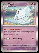 Togekiss 082/217 Rare Ascended Heroes Pokemon Holo Near Mint