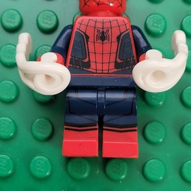 READ LEGO Marvel Spider-Man Web Printed Arms Minifigure from set 76083 SH420