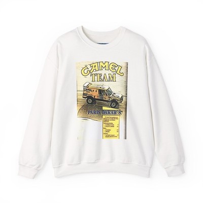 Camel Team Paris Dakar Race Graphic Long Sleeve Unisex Pullover Sweatshirt Gift