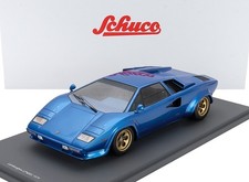 Schuco 1/18 Lamborghini Countach LP400S 1979 Blue 18U00025