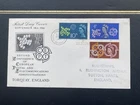 GB FDC 1961 CEPT Europa Torquay Slogan & CDS Postmark Illustrated Cover