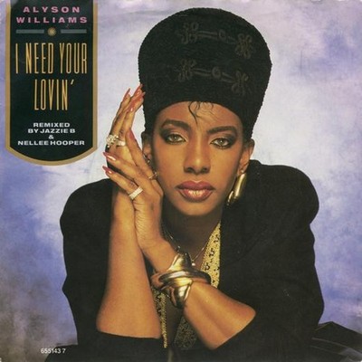 Alyson Williams - I Need Your Lovin'  (7'', Single) (Near Mint (NM or M-)) - 2974