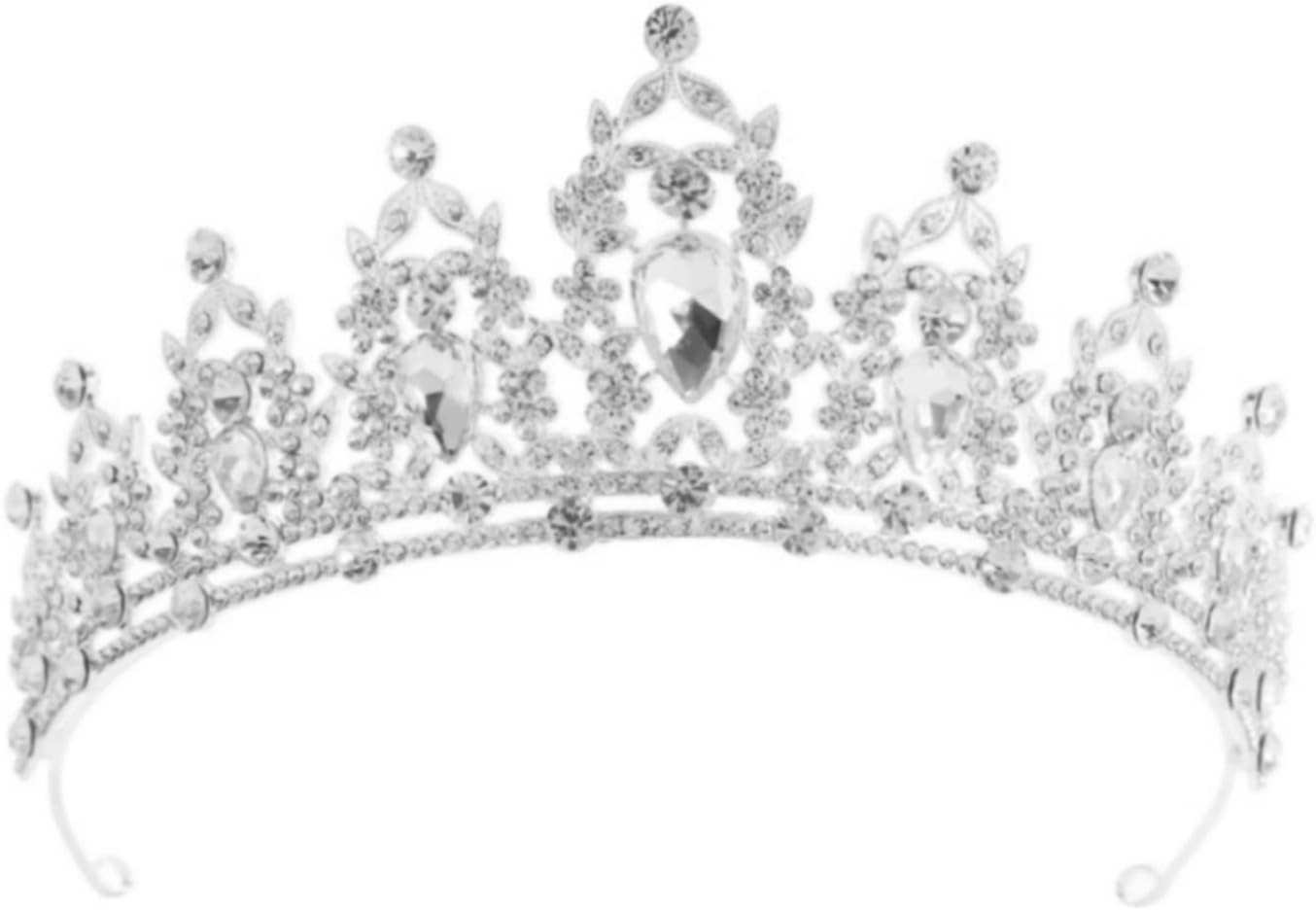Crystal crowns for adults Rhinestone Wedding Tiara for women princess crowns fo