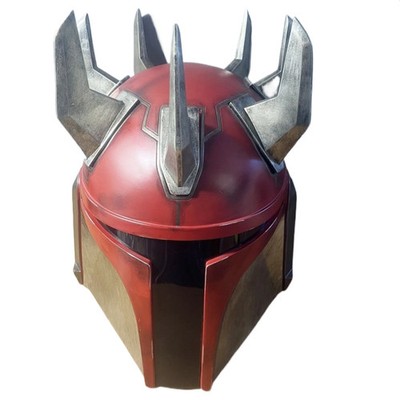 Star Wars Helm Mandalorian Super Commando Resin Cosplay Helmet