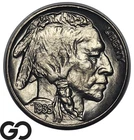 1935 Buffalo Nickel, Frosty Razor Sharp Gem BU++