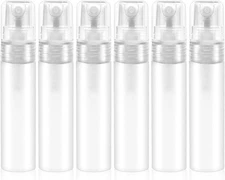 Mozeat Lens 6 PCS 5ml Mini Spray Bottle Plastic Portable Travel 