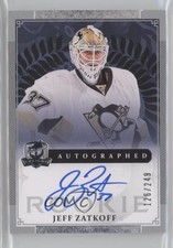 2013-14 Upper Deck The Cup Auto Rookie 126/249 Jeff Zatkoff #98 Auto 0o5t