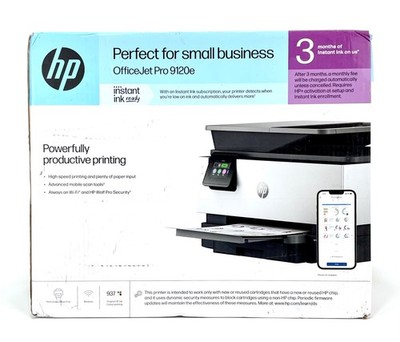 HP OfficeJet Pro 9120e Multifunktionsdrucker -Scanner Kopierer FAX mit WiFi/ App