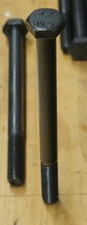 Sechskantschrauben DIN 931 M10x130 10.9 schwarz