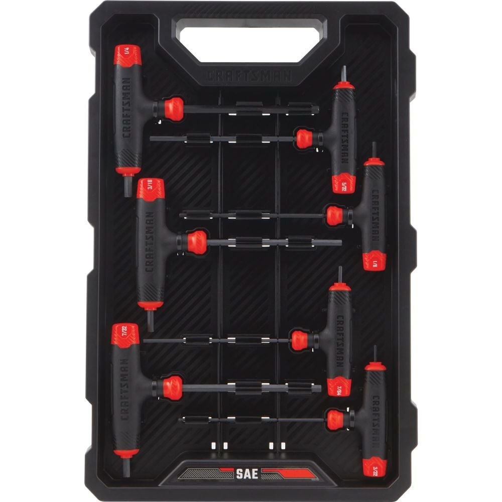 Набор шестигранных ключей Craftsman с Т-образной ручкой на 14 ключей 8090₽