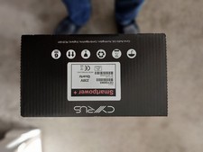 Cyrus Smartpower Plus Amplfier. Silver. Boxed with Manual and Accessories