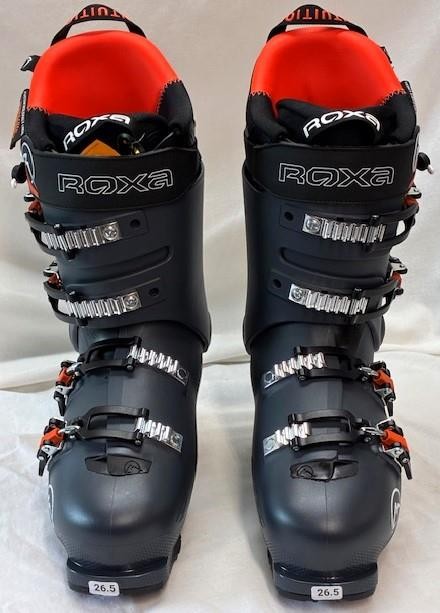 SALOMON Roxa Uomo R Fit 130 I.R. Scarpone da sci neve arancione antracite taglia 26 5 NUOVO