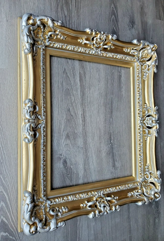 16x20 Golden Frame, Ornate Wall Picture Frame, Canvas, Art Print, Home Accents - Image 4 of 4