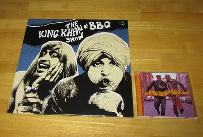 The King Khan & BBQ Show What's For Dinner? LP Vinyl Record 1st Pressing, w/ CD
