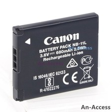 NEW Genuine OEM Canon NB-11L 3.6V 680mAh 2.5Wh Li-Ion Battery Pack CB-2LFE
