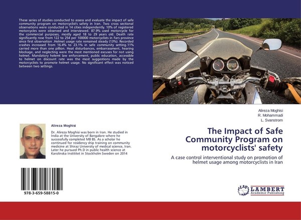 The Impact Of Safe Community Program On Motorcyclists' Safety Alireza Moghisi-image