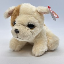 Ty Beanie Baby HOUGHIE the Pug Dog 6” Plush Stuffed Animal Toy with Tag 2021