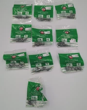 Lot of 10 - Joy Fish Bass Casting Lead Sinkers Fishing Weights - 1/8 oz - 5/pkg